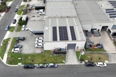 This business used solar power to charge its electric vehicles as well as power its operations inside