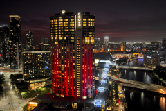 Crown Casino at night